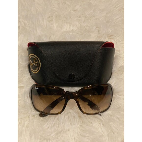 Ray Ban RB 4068 710/51 2N Brown Tortoise Gradient Sunglasses RB4068 With Case - Picture 3 of 6